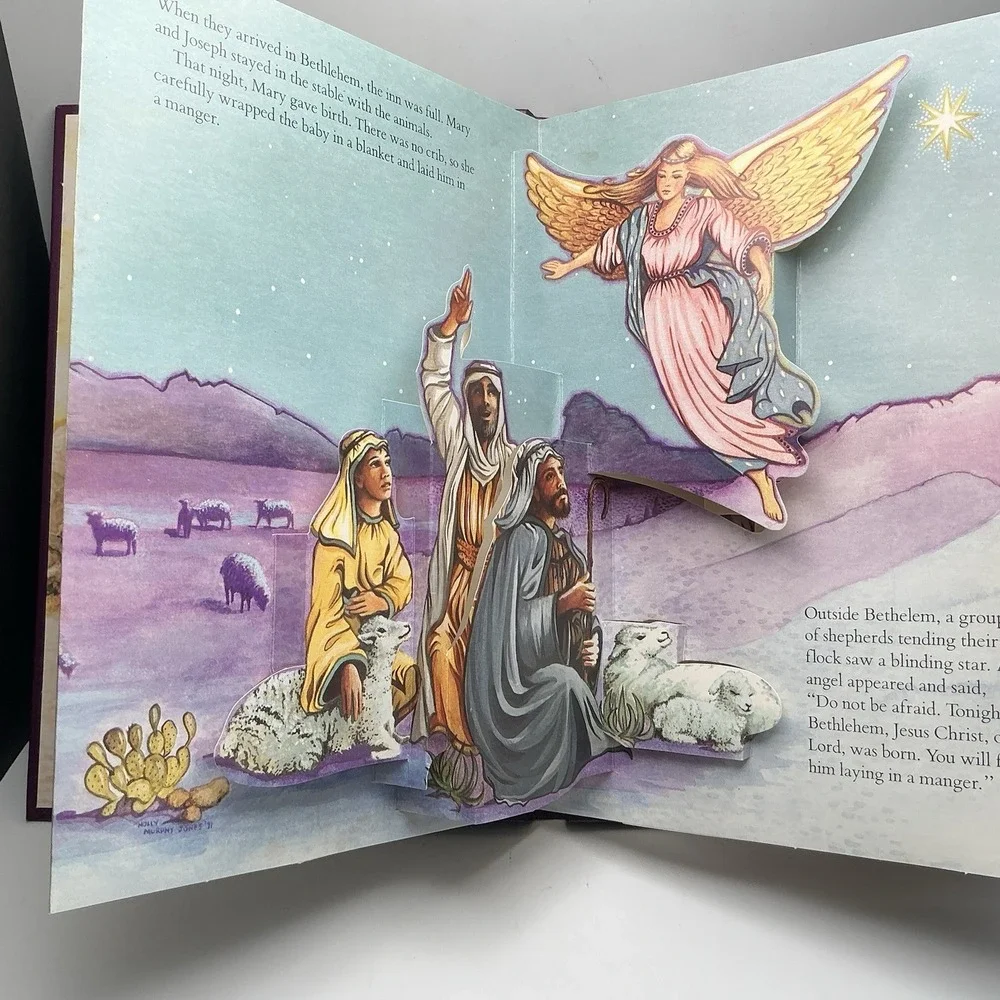 Christmas Treasury‎ Pop-Ups Classic Stories Wise Men etc. Book Set 4